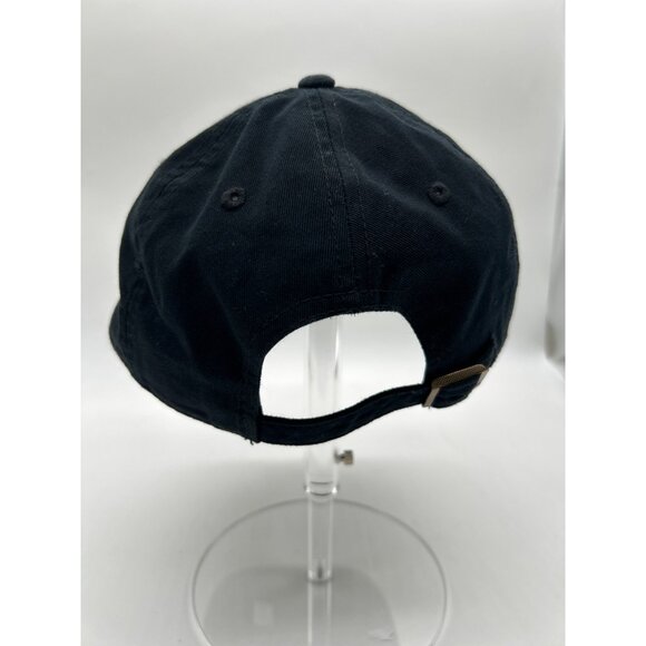 Detroit Pistons Black 47 Brand One Size Cotton Adjustable Baseball Cap NBA - Picture 4 of 9